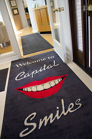 Capital Smiles front entry way