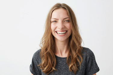 young smiling woman
