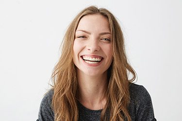 smiling young woman