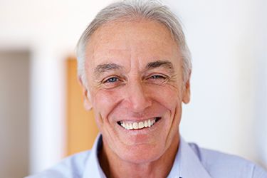 Smiling older man