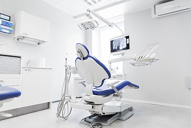 Standard dental examination room