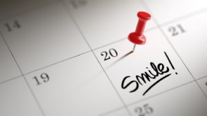 Calendar to illustrate speeding up Invisalign with AcceleDent